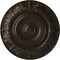 Ekena Millwork Biddix Ceiling Medallion (Fits Canopies up to 7 1/2"), Hnd-Painted Stone Hearth, 20 7/8"OD x 1 1/4"P CM20BXSHF - alternate 1